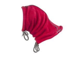 Les écharpes Summit pour chiens. Voilà la Rouge!