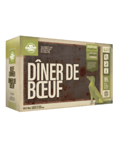 Big Country Raw. Dîner de Boeuf, 4 X 1lb