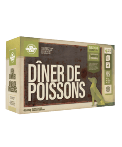 Big Country Raw, Dîner de Poissons, 4 X 1lb