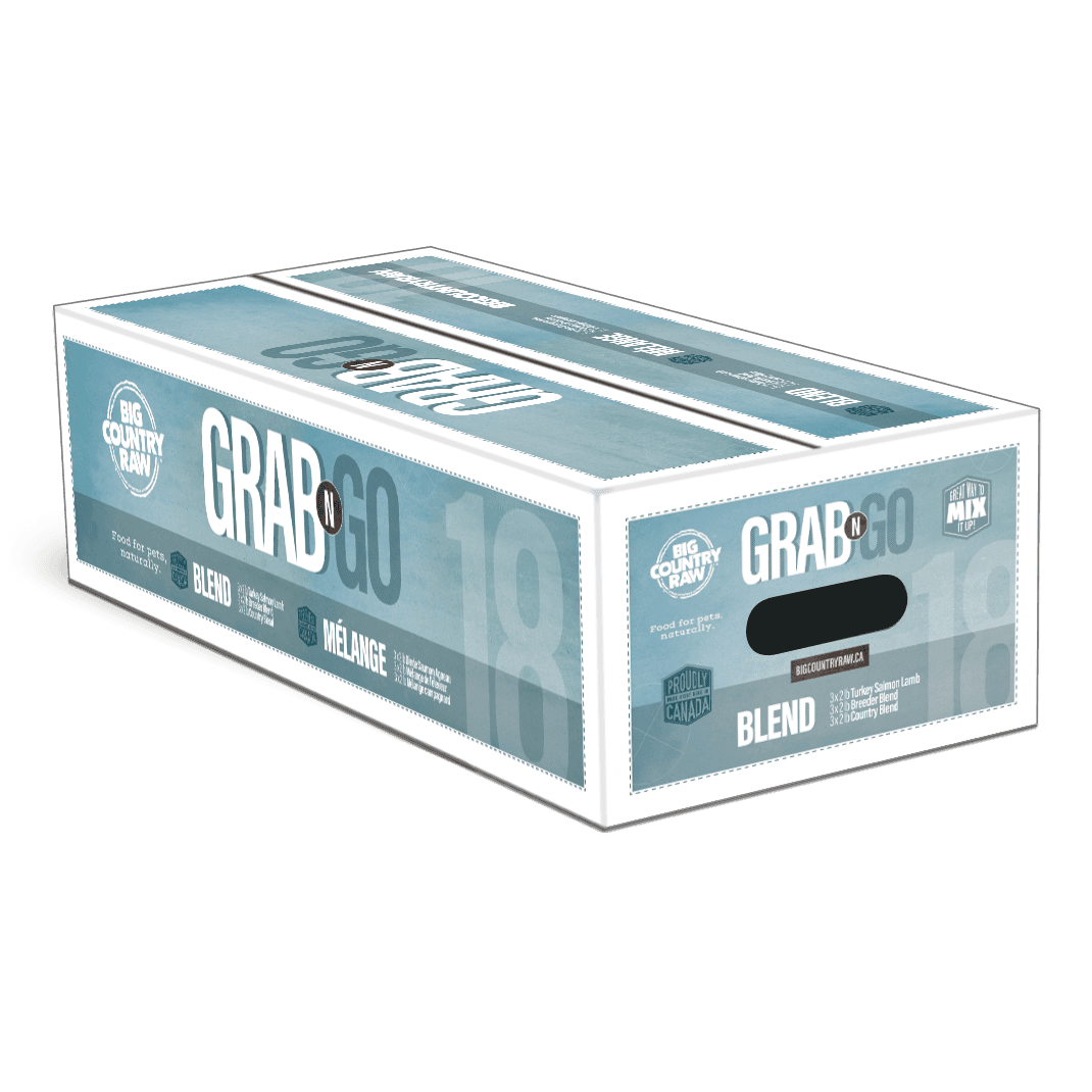 Big Country Raw, Grab & Go - Mélange (BLEND) - 18lbs