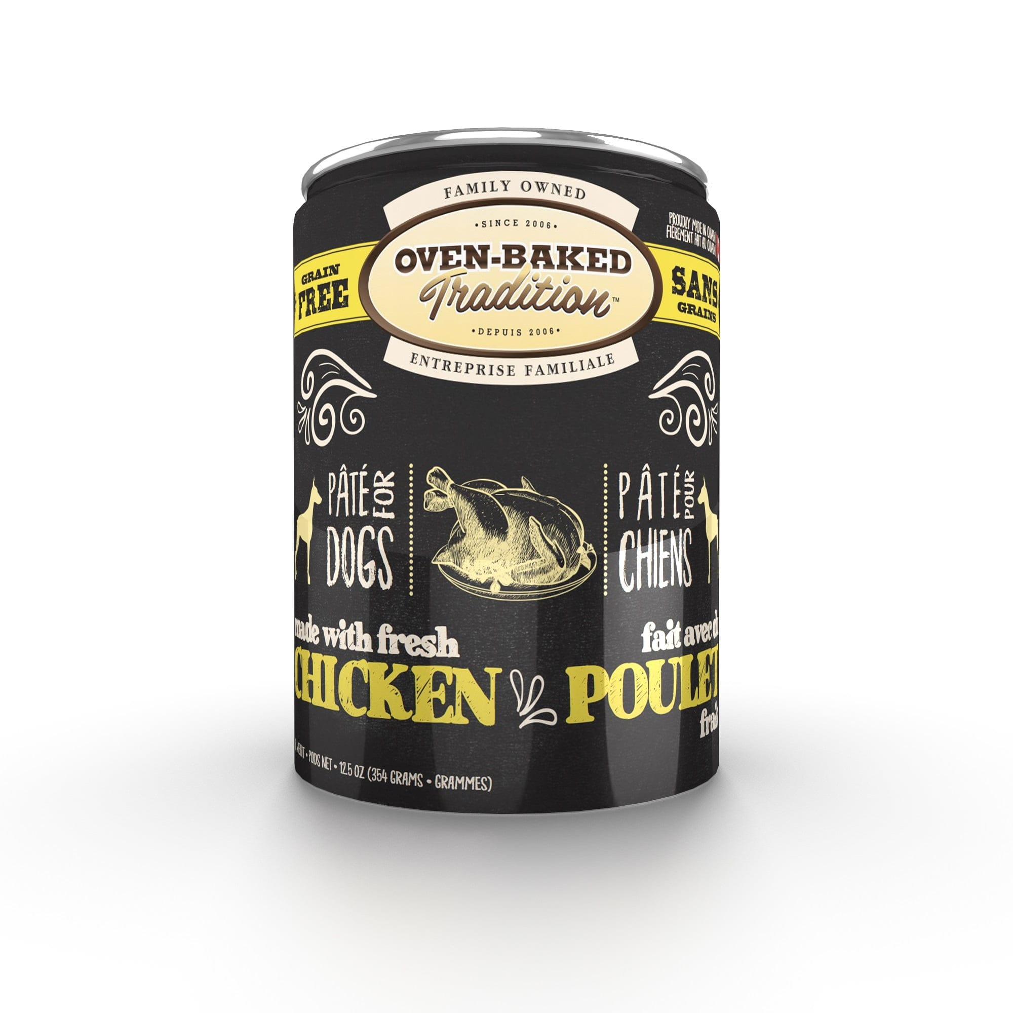 Oven-Baked Tradition, Pâté de poulet pour chien, 12.5 oz