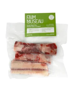 3 petites côtes de boeuf Faim Museau