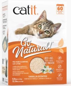 Litière catit cosses de pois - Vanille