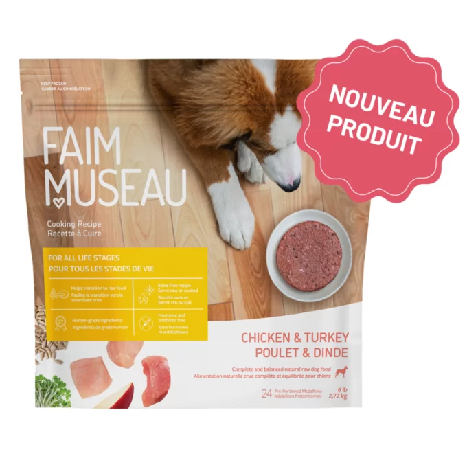 Faim Museau, Poulet et Dinde, 2.72 kg