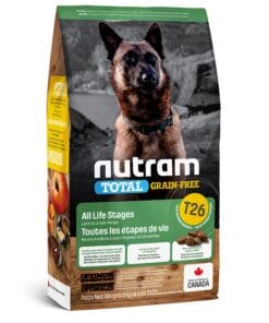 Nutram, T26 pour Chiens Sans grains à l'Agneau et Légumes