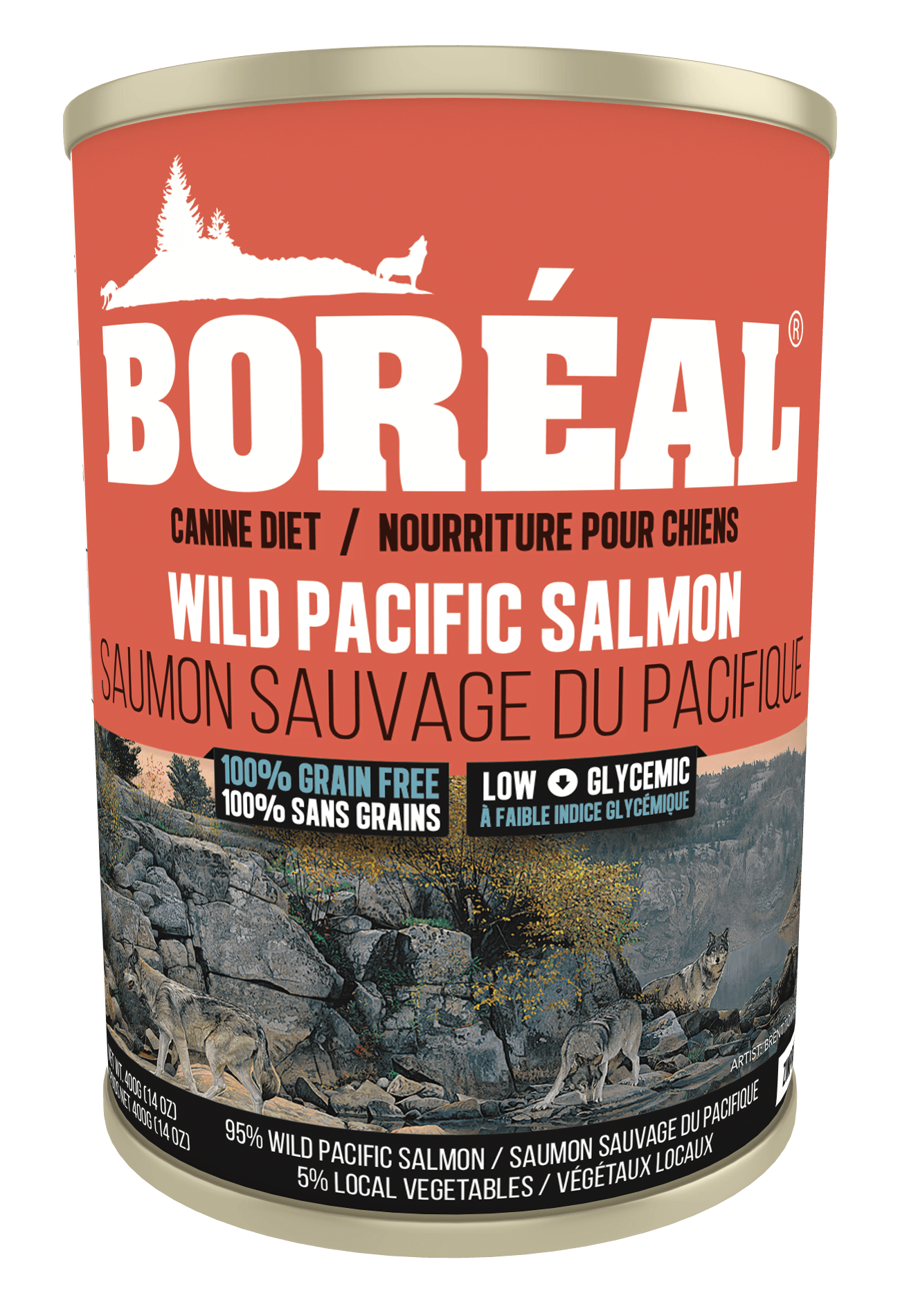 Boréal, Conserve de Saumon sauvage, 690g