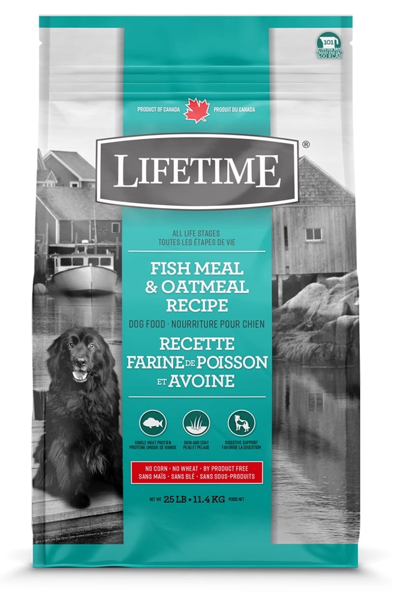 Lifetime, Poisson et Avoine pour Chien