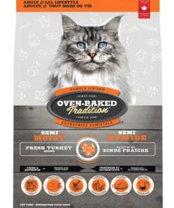 Oven-Baked Tradition, Nourriture Semi-Humide à la Dinde pour Chat, 1.36 kg
