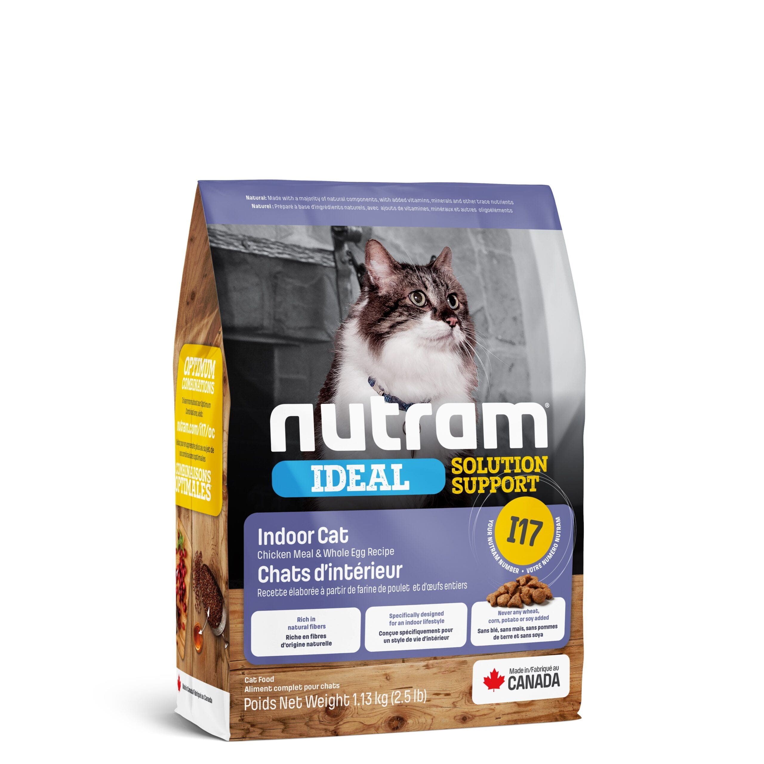 Nutram Nourriture I17 pour Chat d'Intérieur
