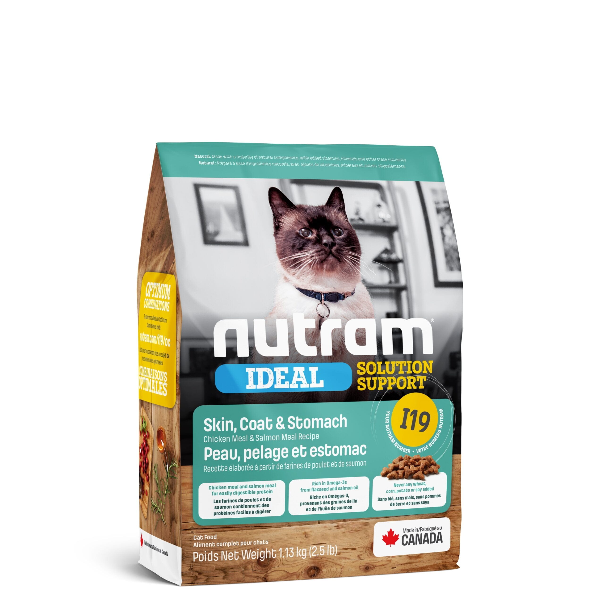 Nutram Nourriture I19 pour Chat Estomac sensible