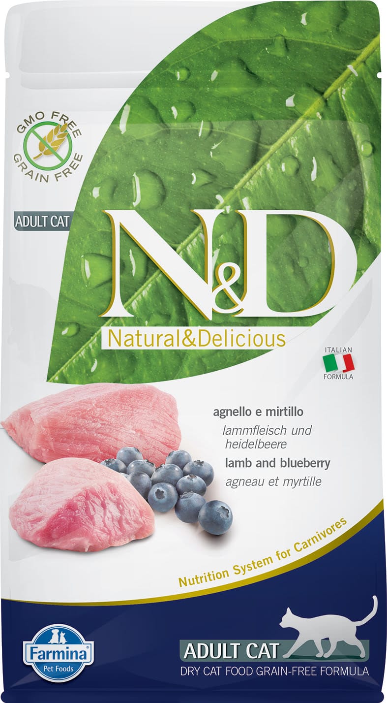 Farmina PRIME pour Chat à l'Agneau et bleuets, 1.5 kg