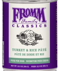 Fromm CLASSIC, Pâte de Dinde et Riz, 354g