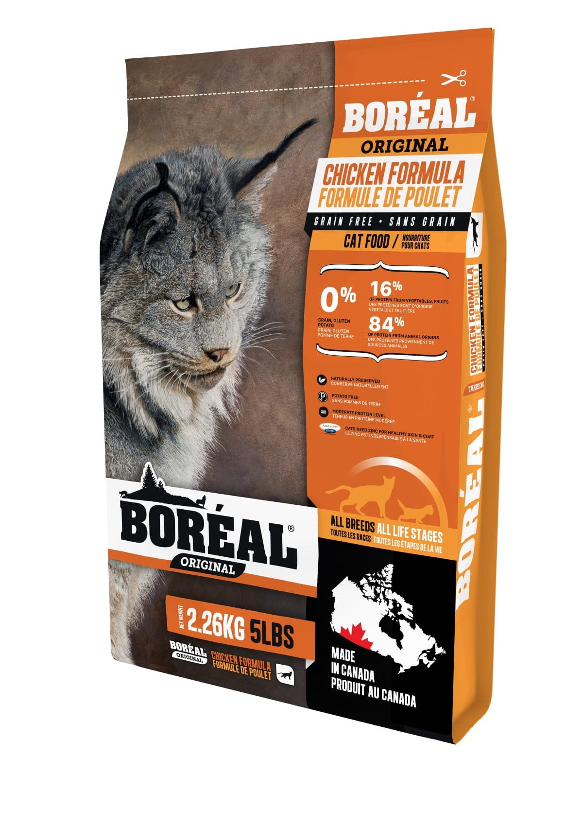 Boréal Original au POULET pour CHATS