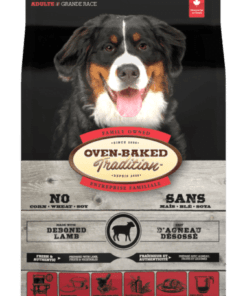 Oven-Baked Tradition, Nourriture chien adulte de grande race à l'ageau désossé, 11.34 kg