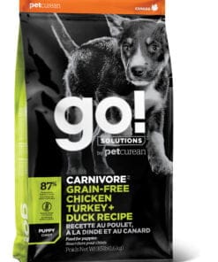 go! Solutions, Carnivore pour CHIOT, Poulet Dinde Canard