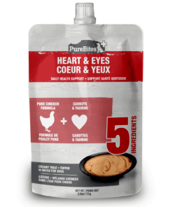 Purebites, sachet Coeur et Yeux, poulet, 71g