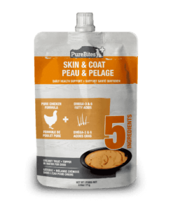 Purebites, Sachet Peau et Pelage au poulet pour Chiens, 71g