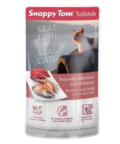 Snappy Tom, Thon, blanchailles et Crabe, 100g