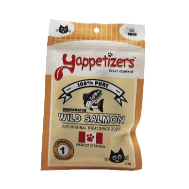 Yappetizers Chat, Saumon sauvage, 20g
