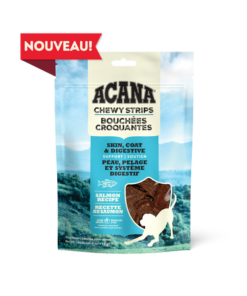 Acana, Bouchées Croquantes au Saumon, Pelage et Digestion, 113g