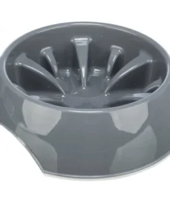 Trixie, Bol ralentisseur Moyen Gris de 20cm