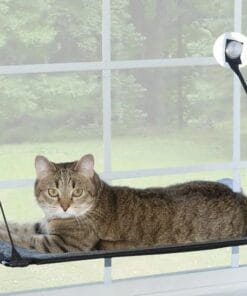 K&H, Lit de fenêtre Kitty Sill pour Chat avec Ventouses