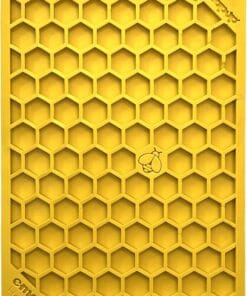sodapup, Mini Planche à lècher Or - Nid d'abeille