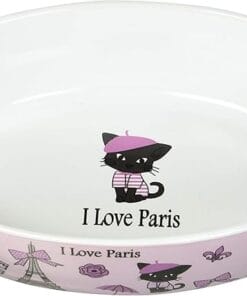Petrageous, Bol pour Chat I love Paris de 7 po
