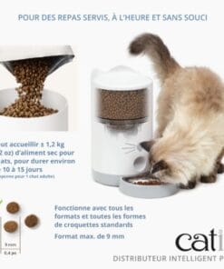 Alternative view of Catit, Distributeur intelligent de nourriture Pixi pour chat