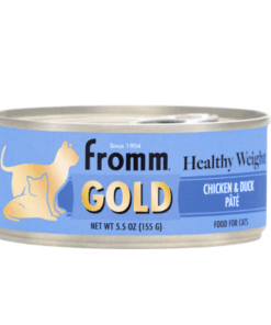 Fromm Pâté pour Chat - Poulet et canard, Poids santé, 155g