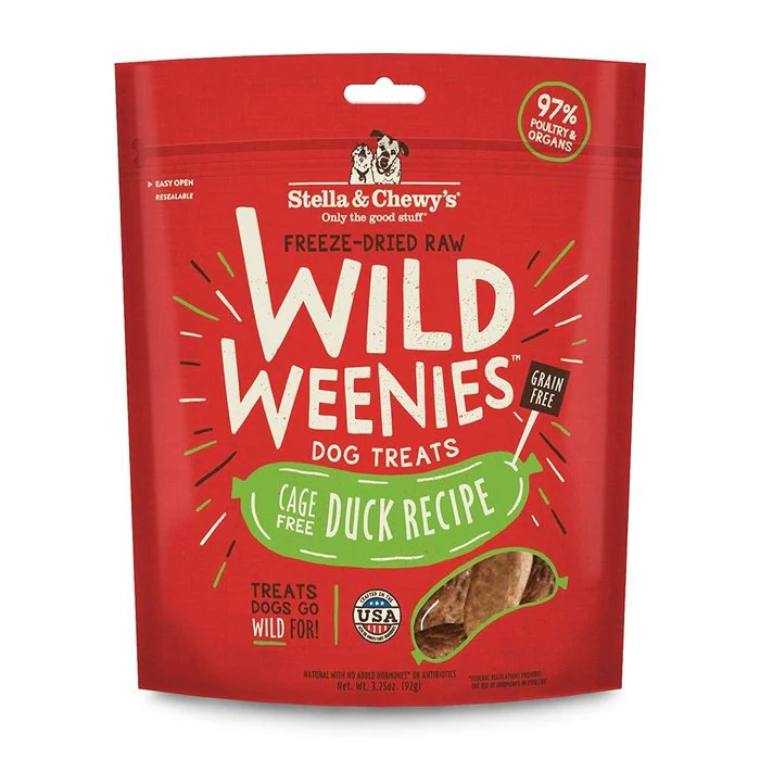 X Stella & Chewy's, Wild Weenies au Canard, 92g
