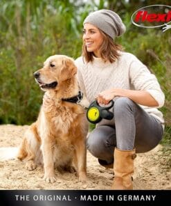 Flexi New Neon, Laisse rétractable de 5m