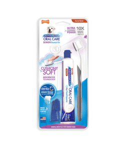 Nylabone, Brosses et pâte à dents, Originale, Chiens Senior