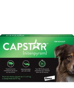 Capstar, Comprimés antipuces pour Chiens de plus de 11kg