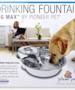 Pioneer Pet, Fontaine Big Max en Acier Inoxydable