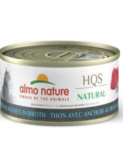 almo nature, Thon & Anchois en bouillon,70g