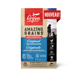 Orijen, Amazing Grains, Formule Originale