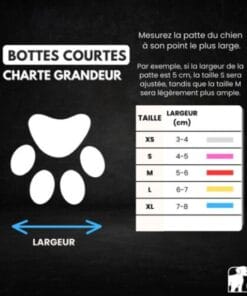 Alternative view of Le Chien Blanc, Bottes courtes GRIP - Paquet de 2
