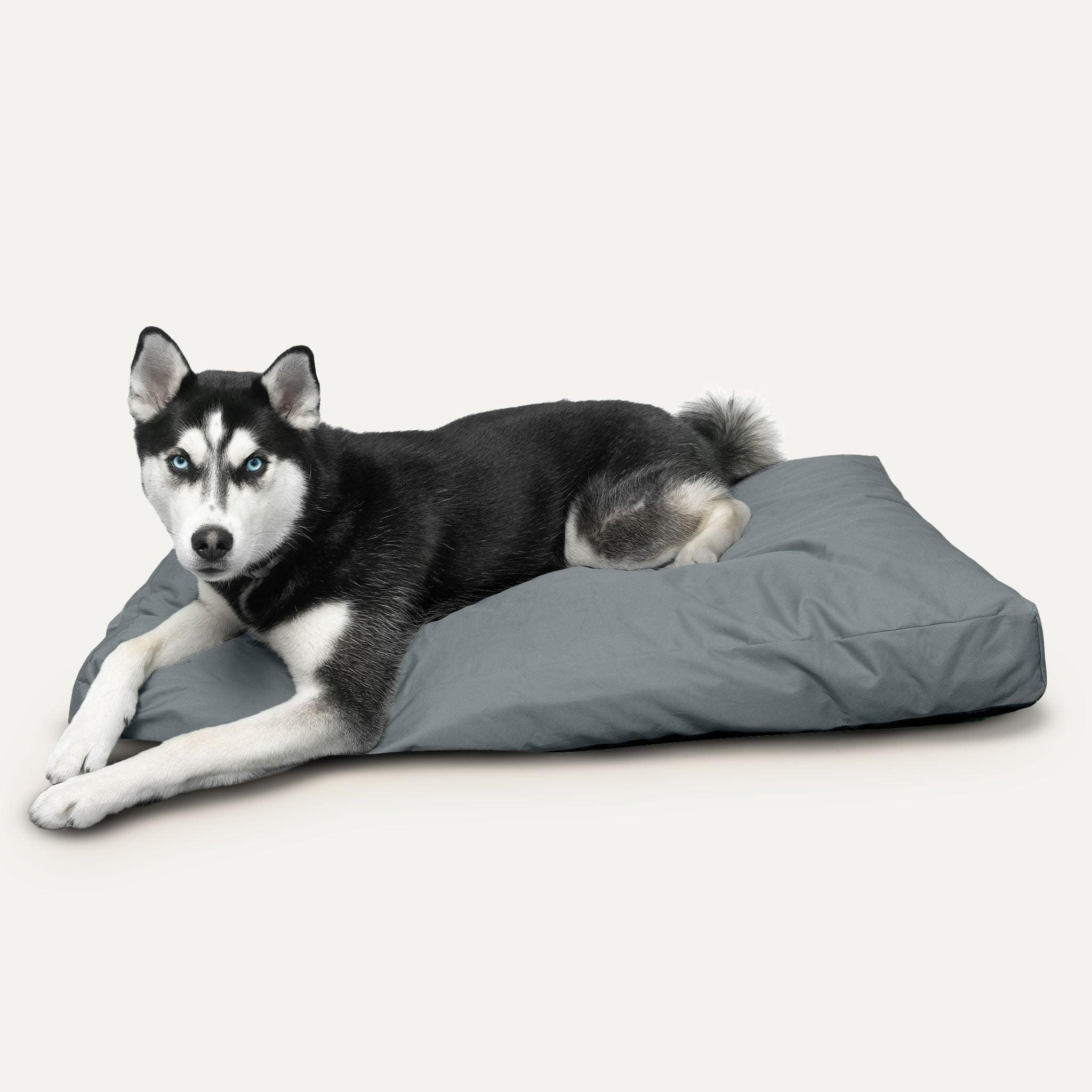 goo-eez, Coussin Rectangulaire Gris Charbon
