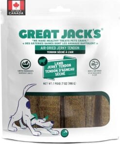 Great Jack's, Gâteries Tendon d'agneau séché, 198g